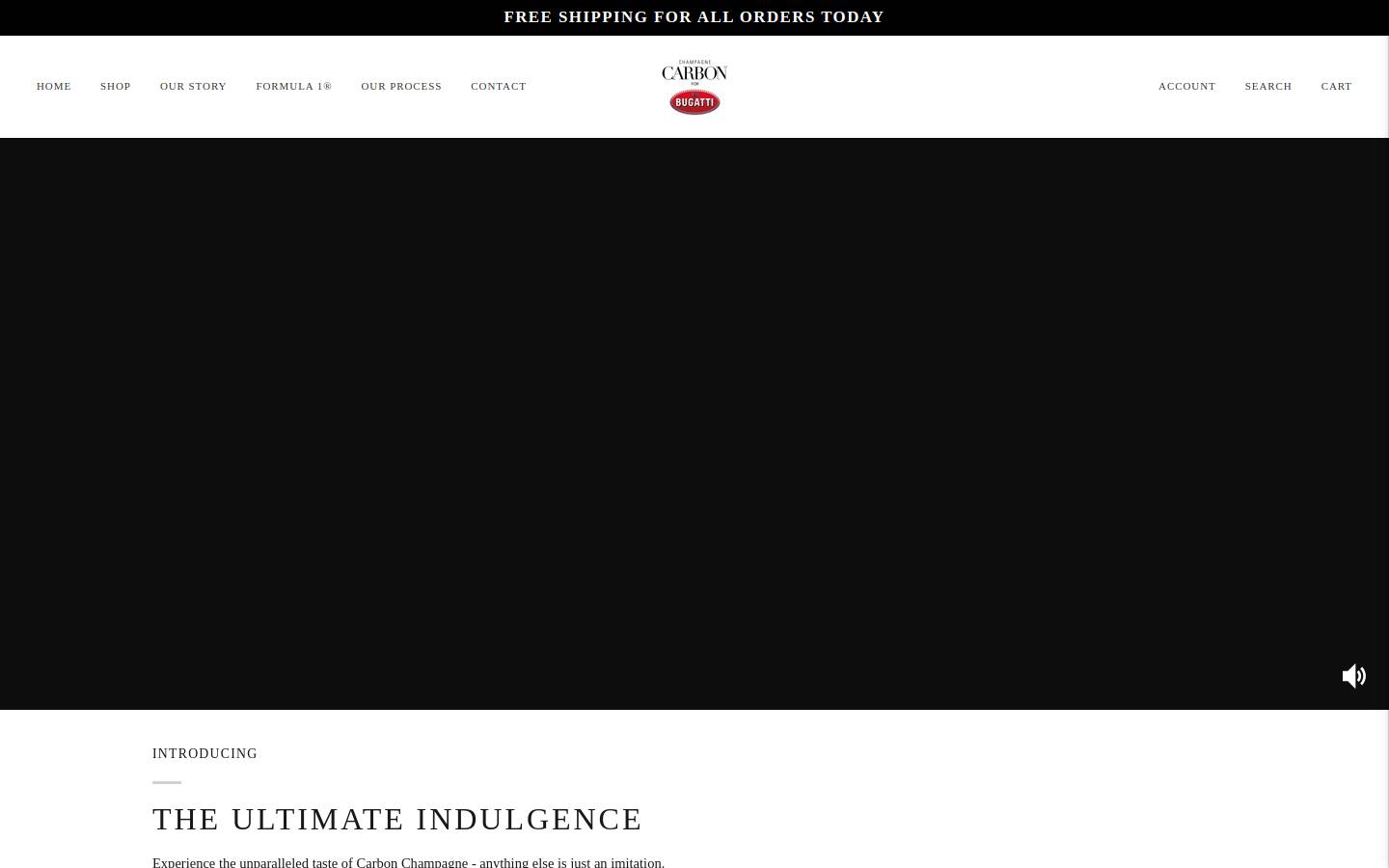 carbonchampagnes.com homepage screenshot