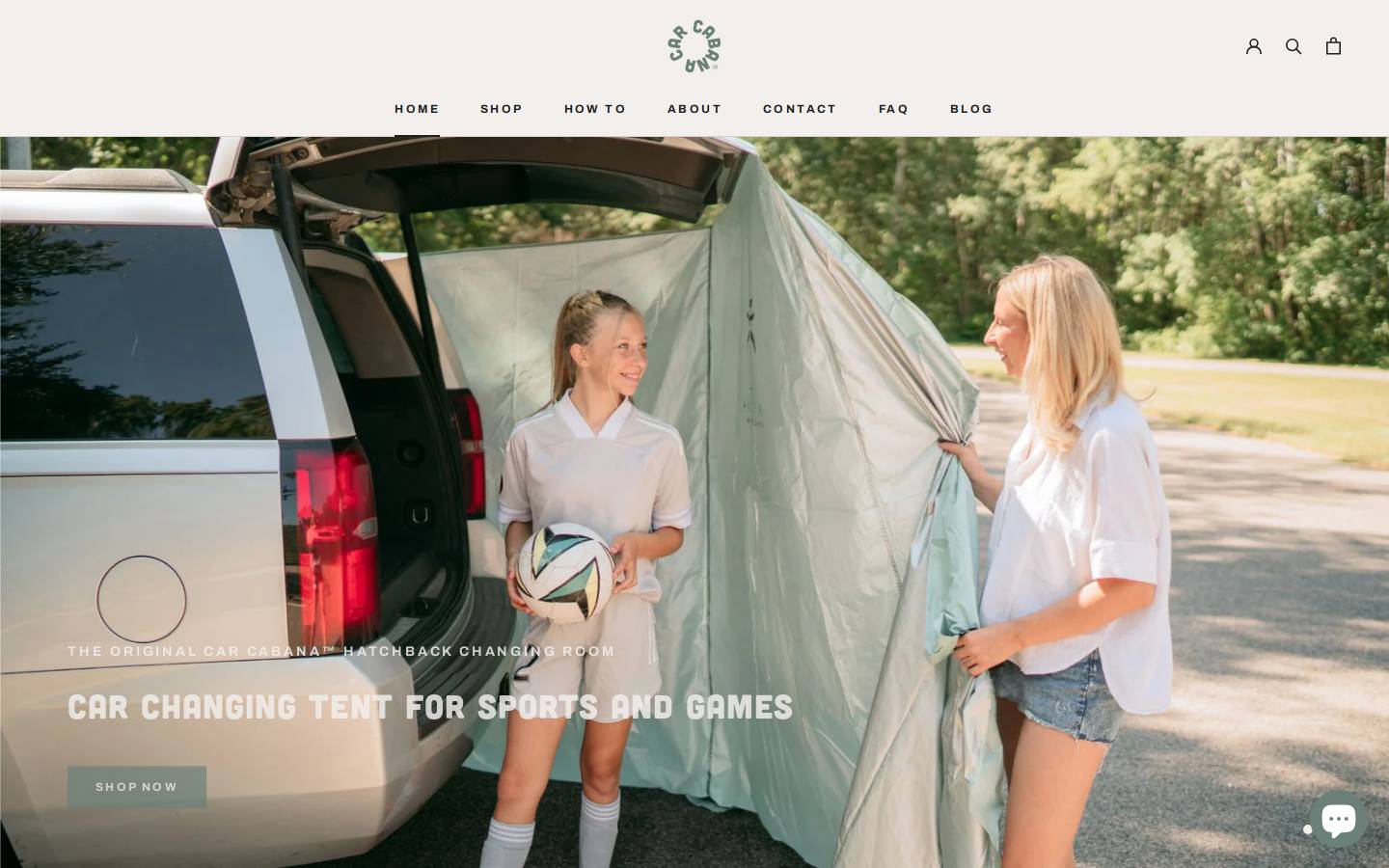 carcabana.com homepage screenshot