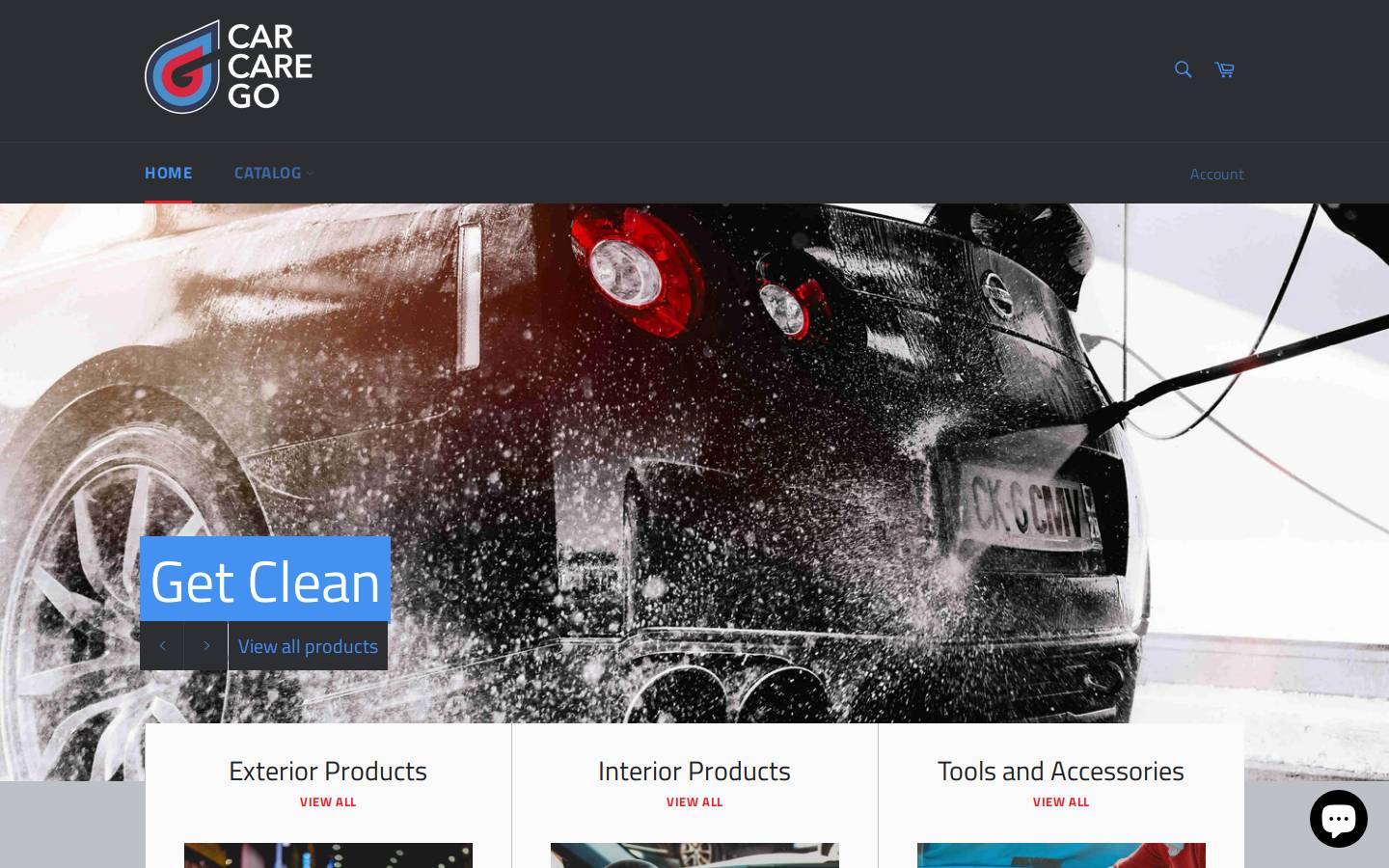 carcareco.ca homepage screenshot
