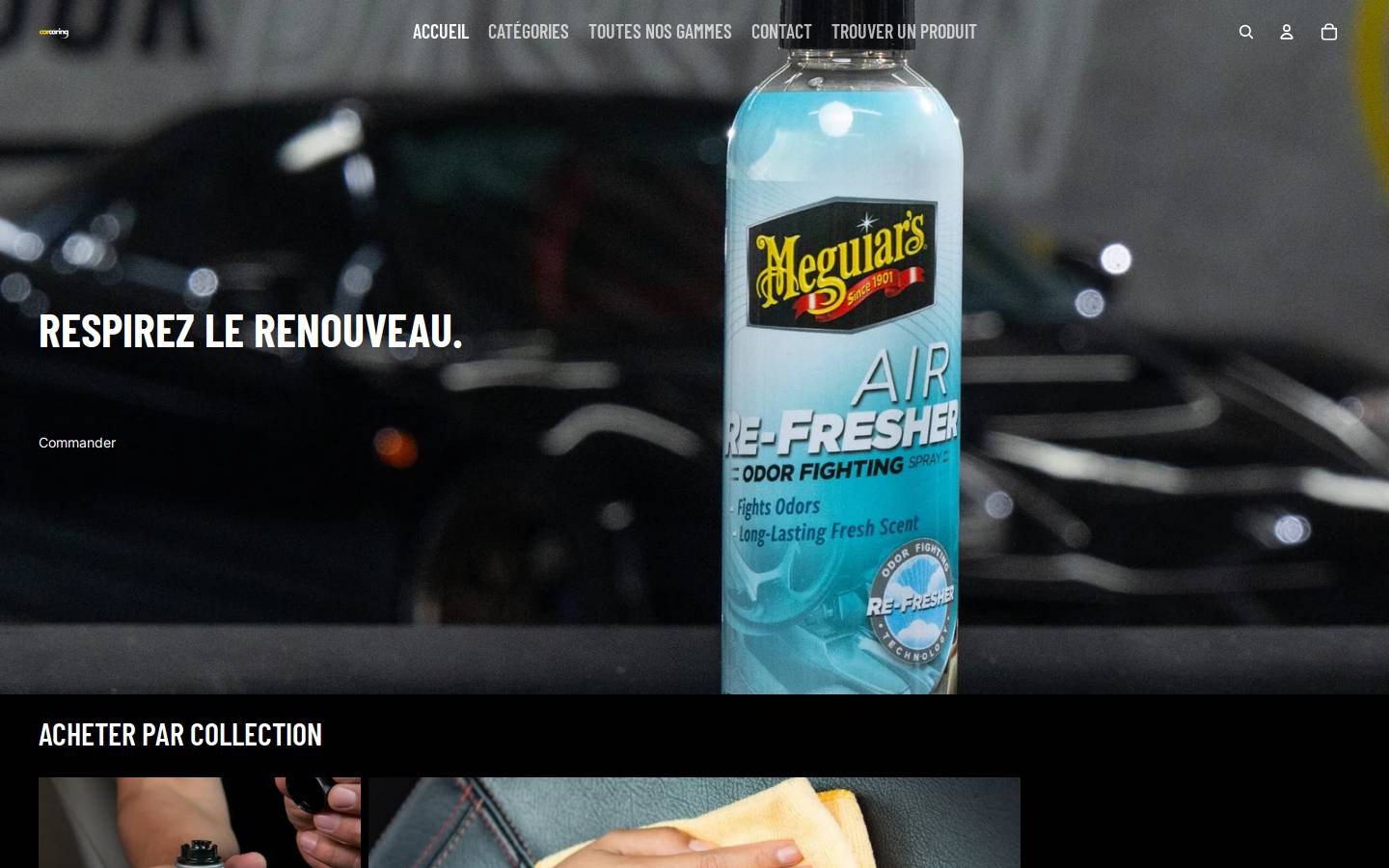 carcaring.ma homepage screenshot