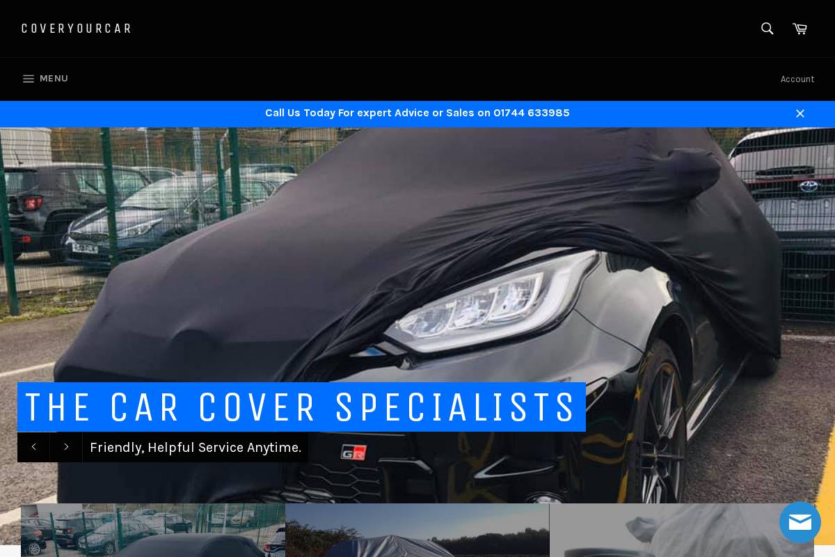 carcoversdirect.co.uk homepage screenshot