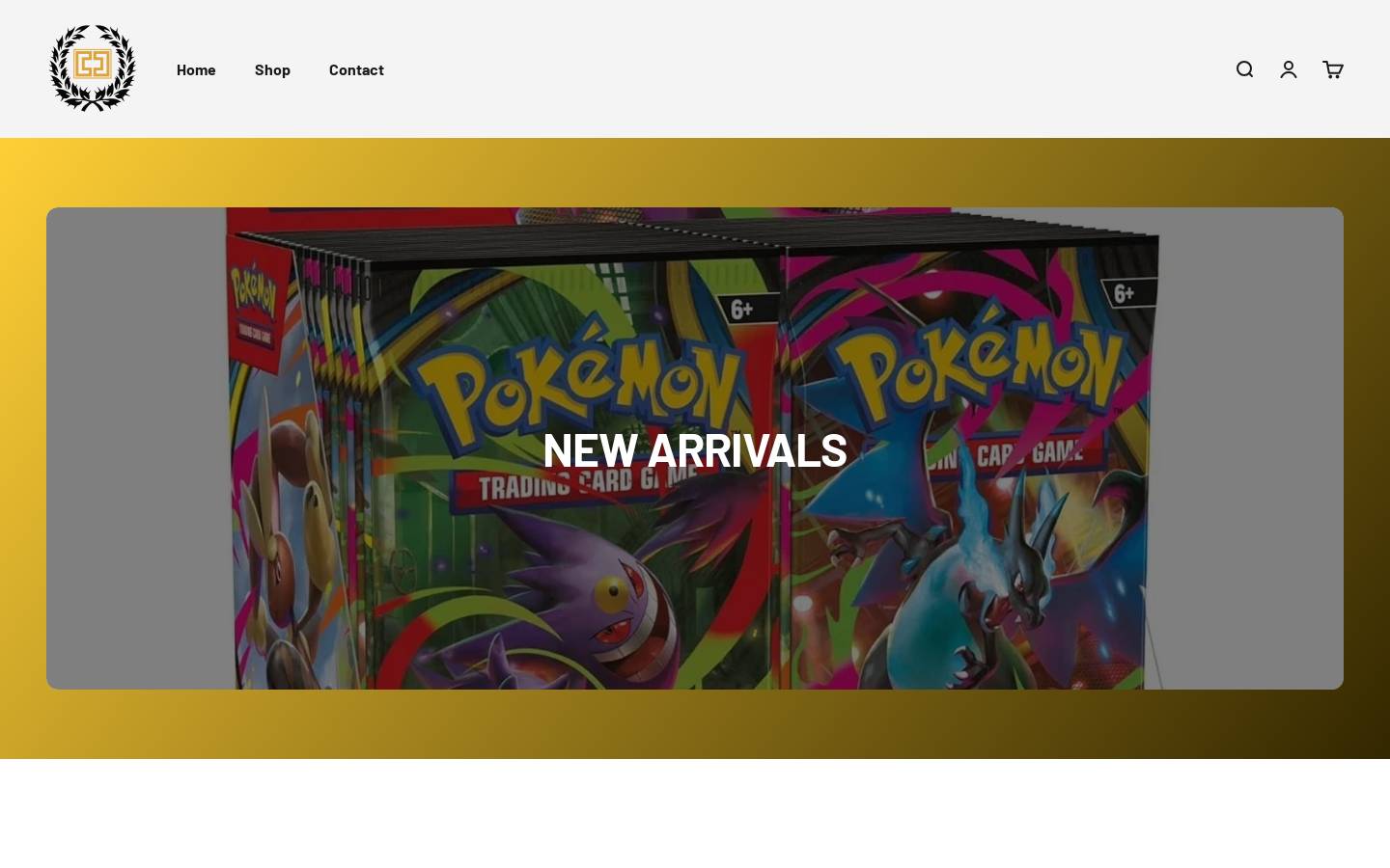 cardcolosseum.com homepage screenshot