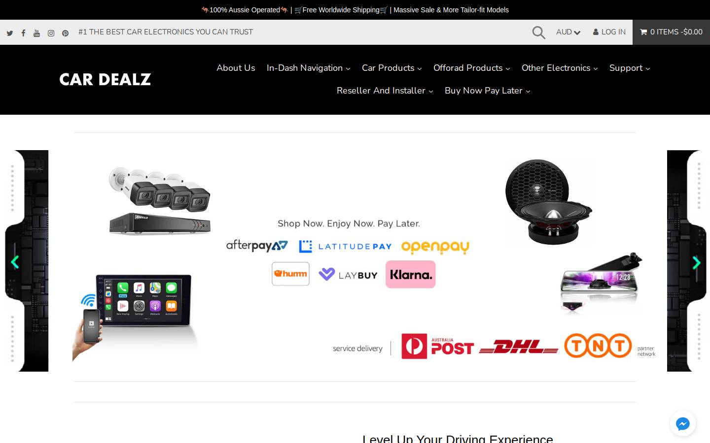 Cardealzz homepage screenshot