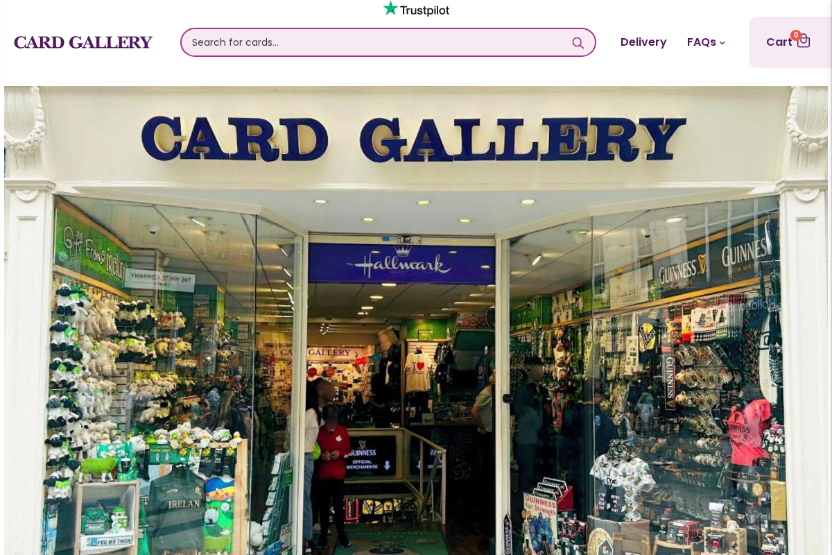 Card Gallery Grafton Street homepage screenshot