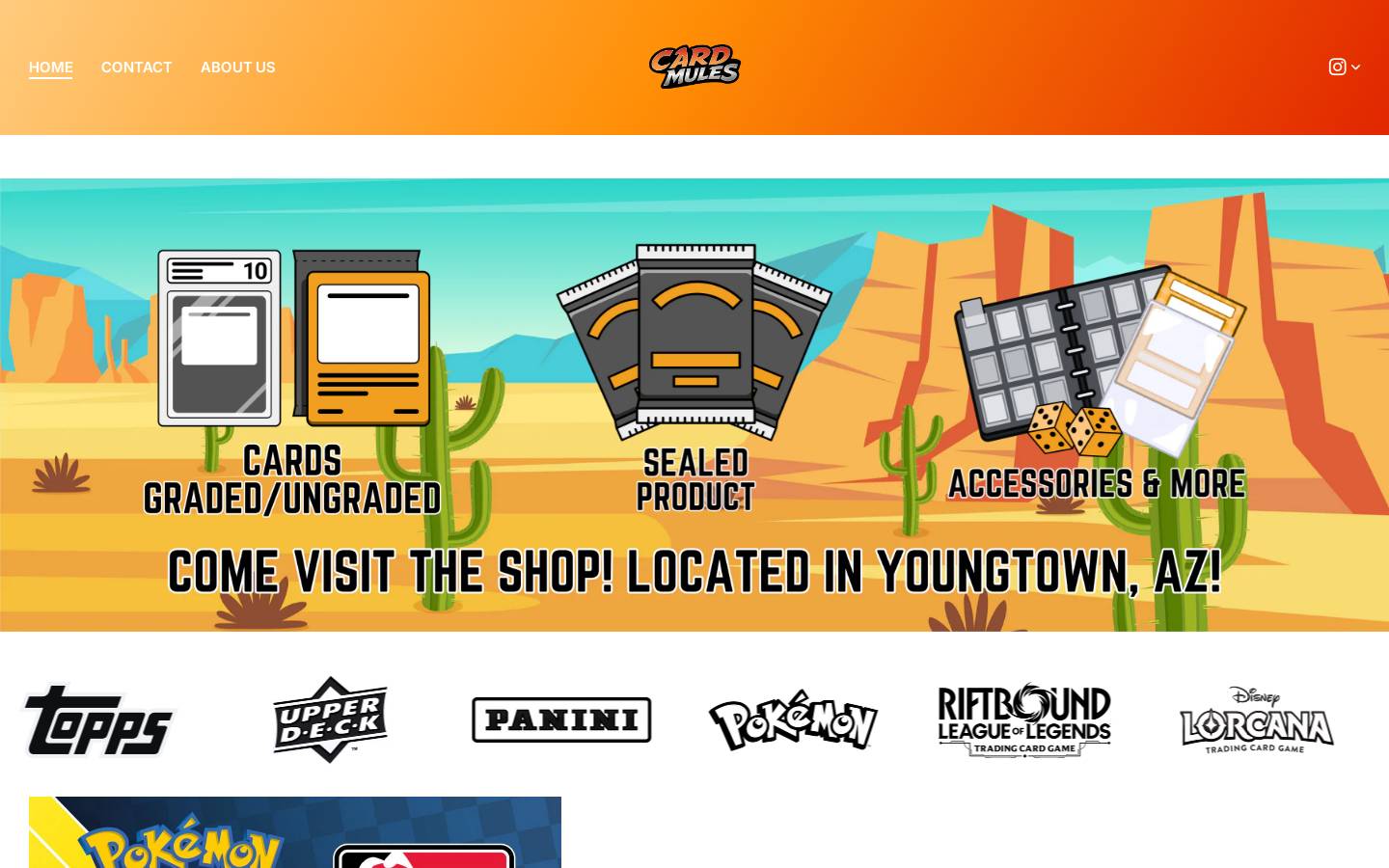 cardmules.com homepage screenshot
