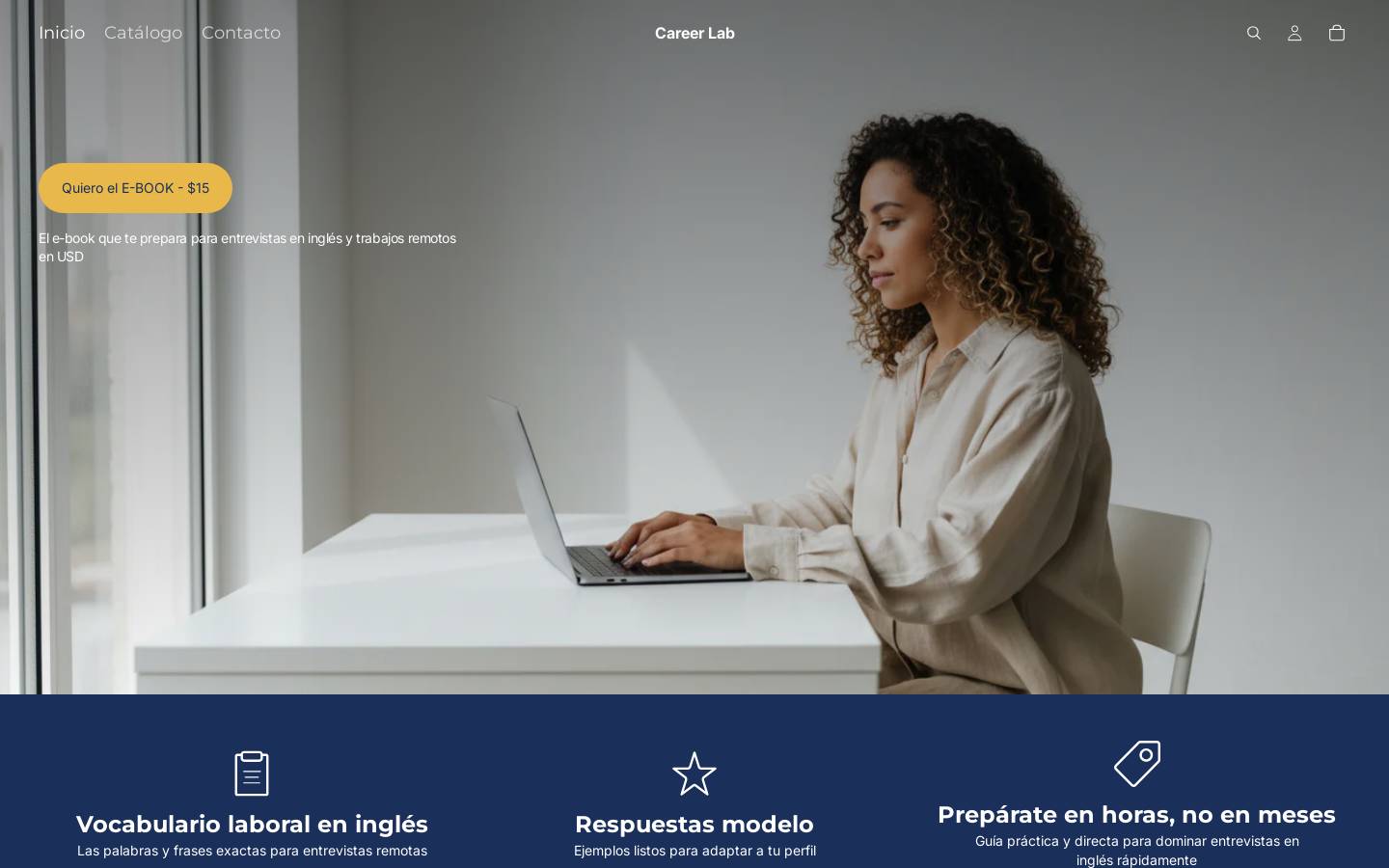 careerlab.store homepage screenshot