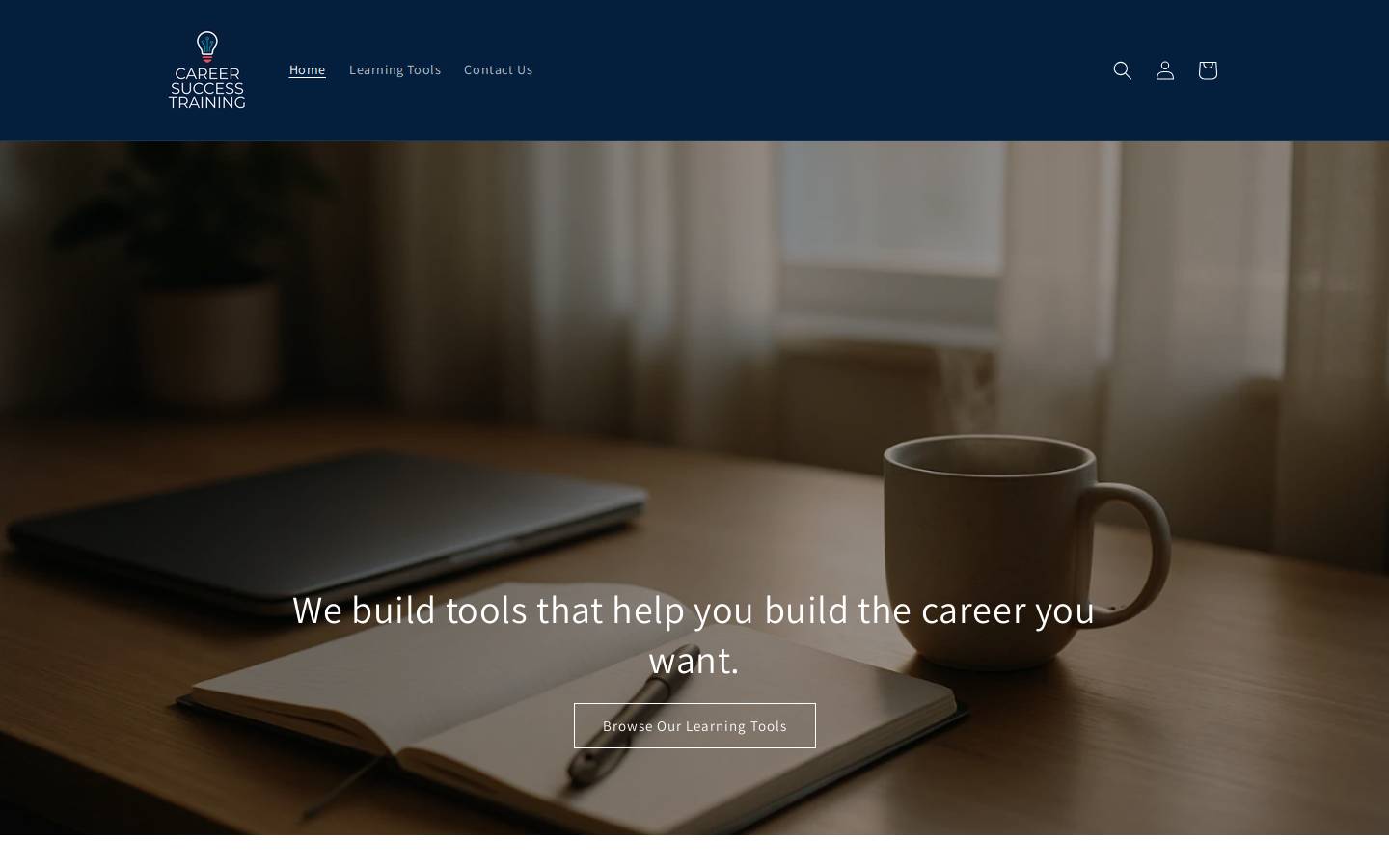 careersuccesstraining.co homepage screenshot