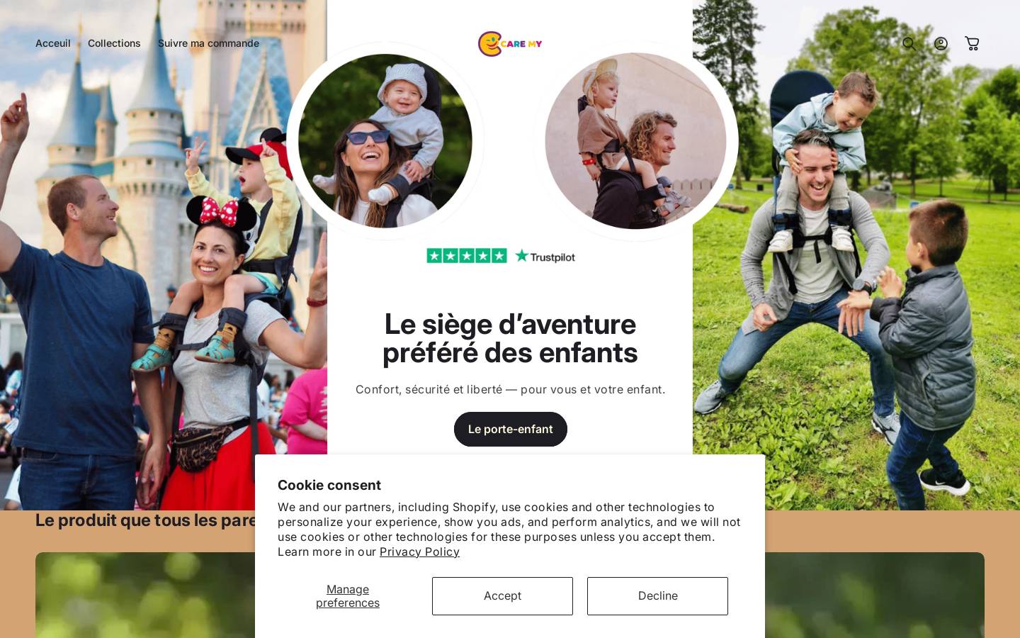 caremy.shop homepage screenshot