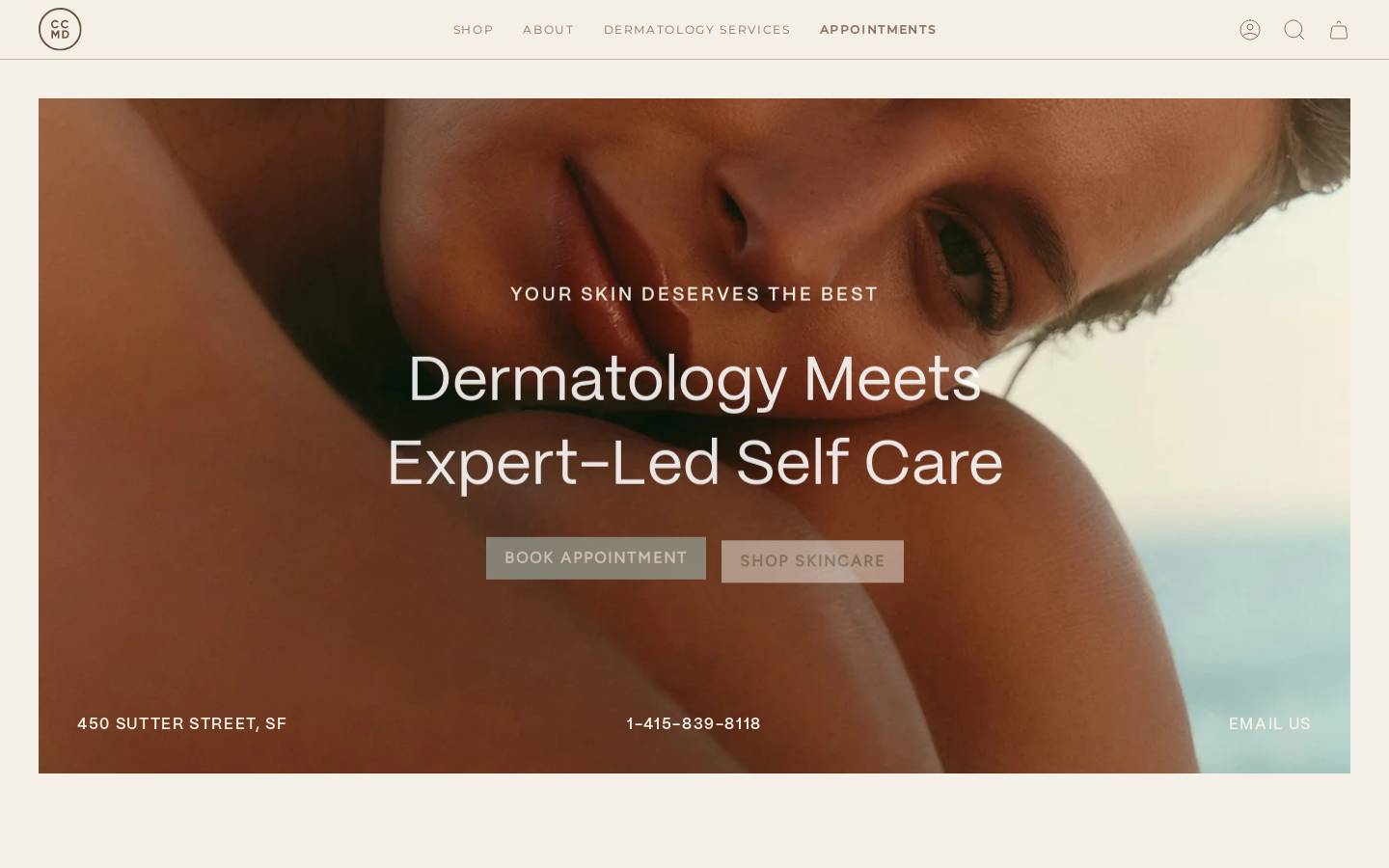 carencampbellmd.com homepage screenshot