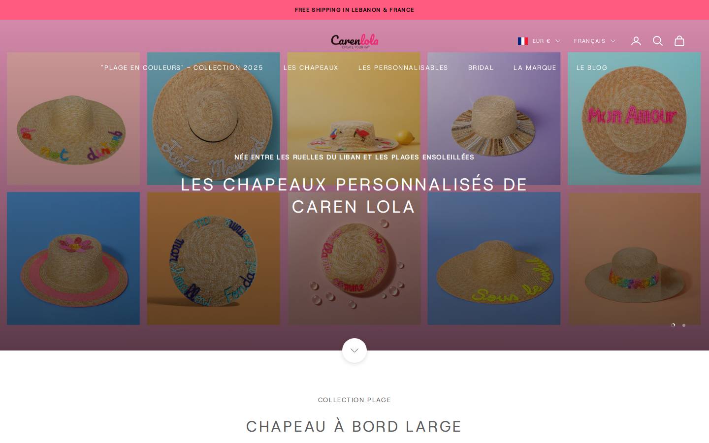 carenlola.com homepage screenshot