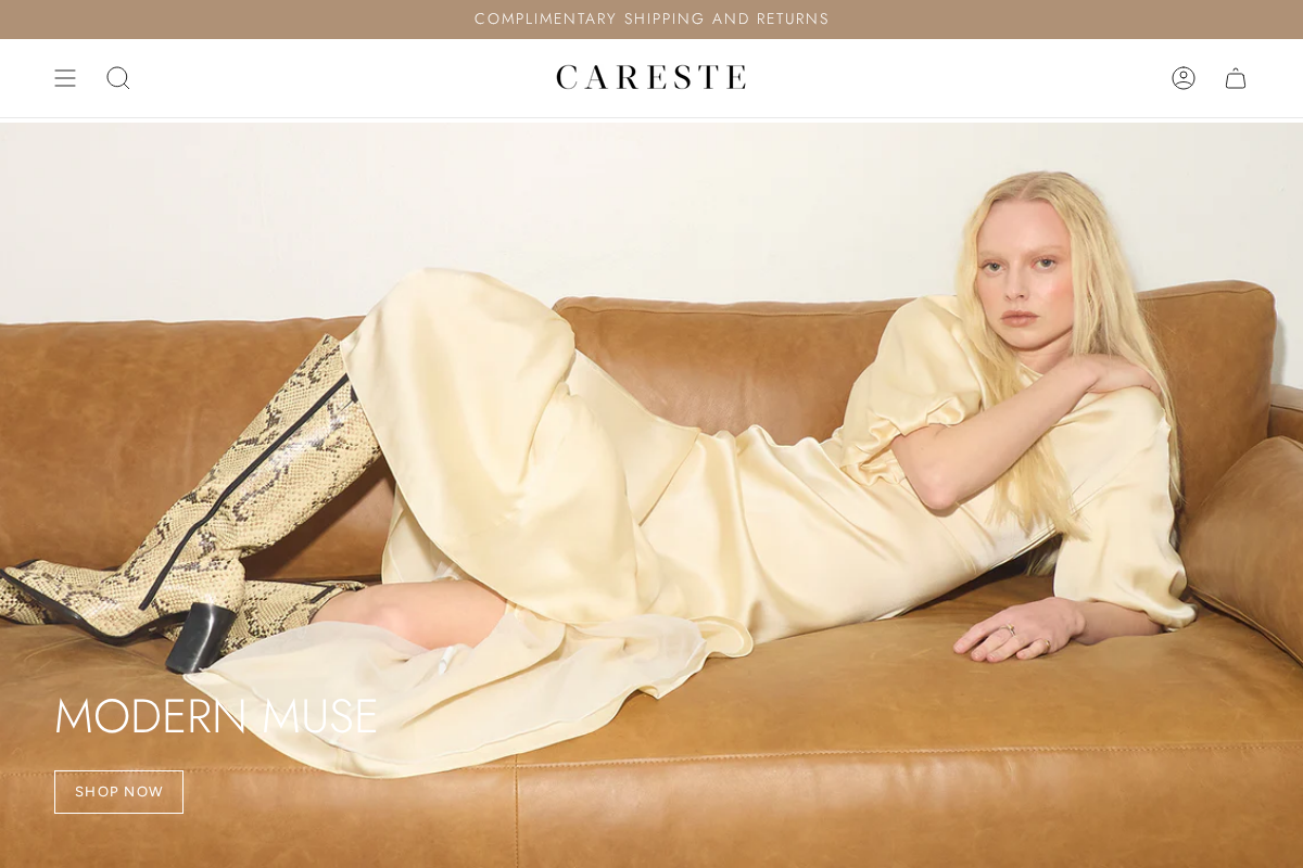 careste.com homepage screenshot