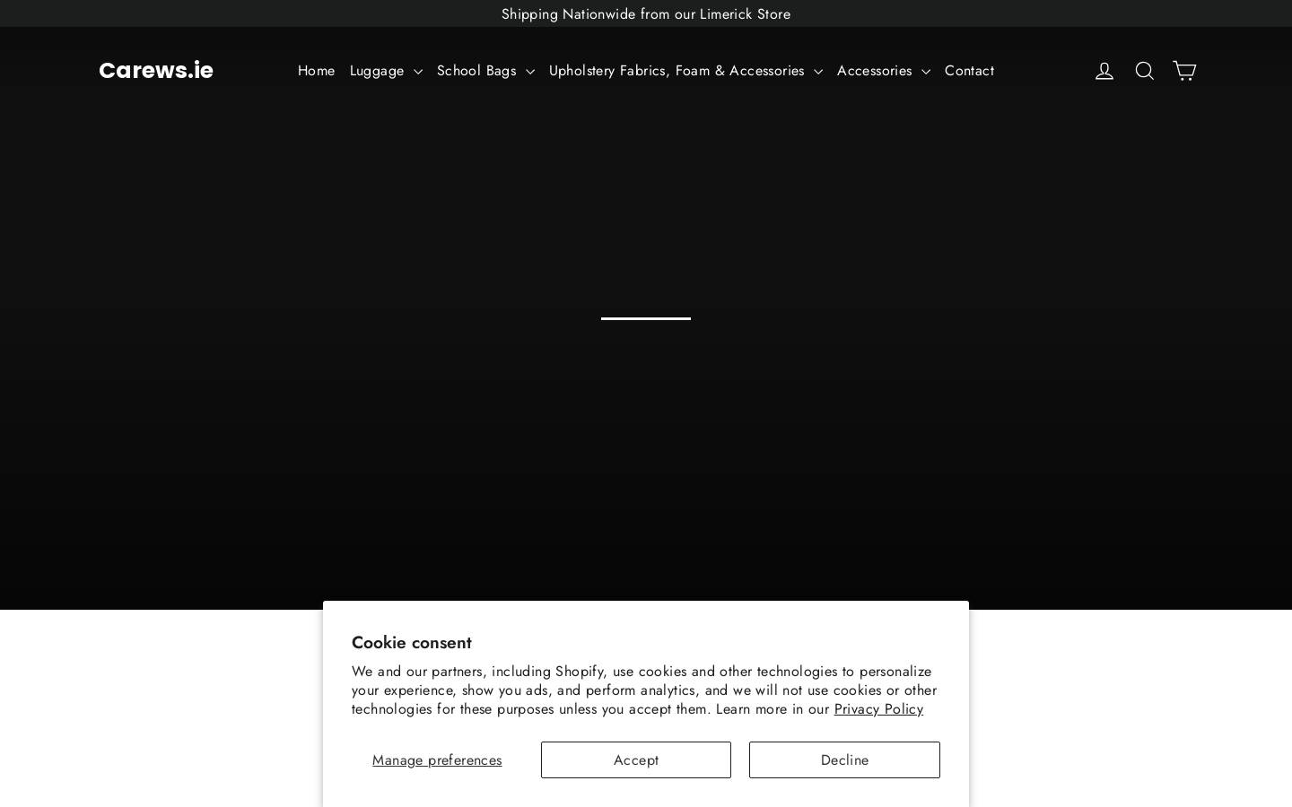 carews.ie homepage screenshot