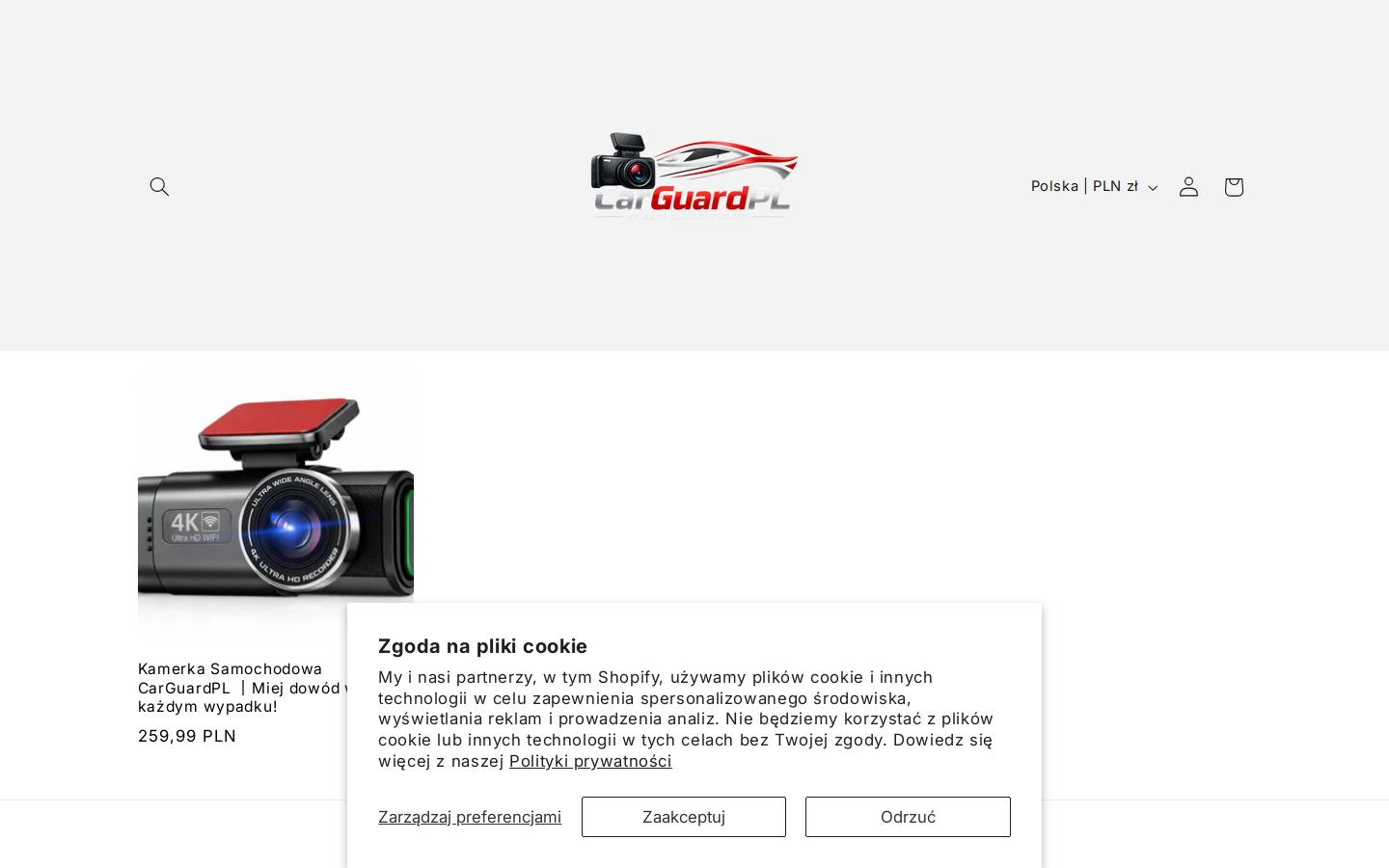 carguard.store homepage screenshot