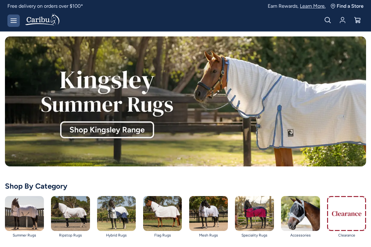 caribu.com.au homepage screenshot