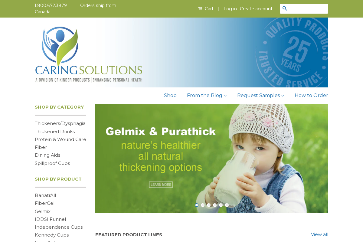 caringsolutions.ca homepage screenshot