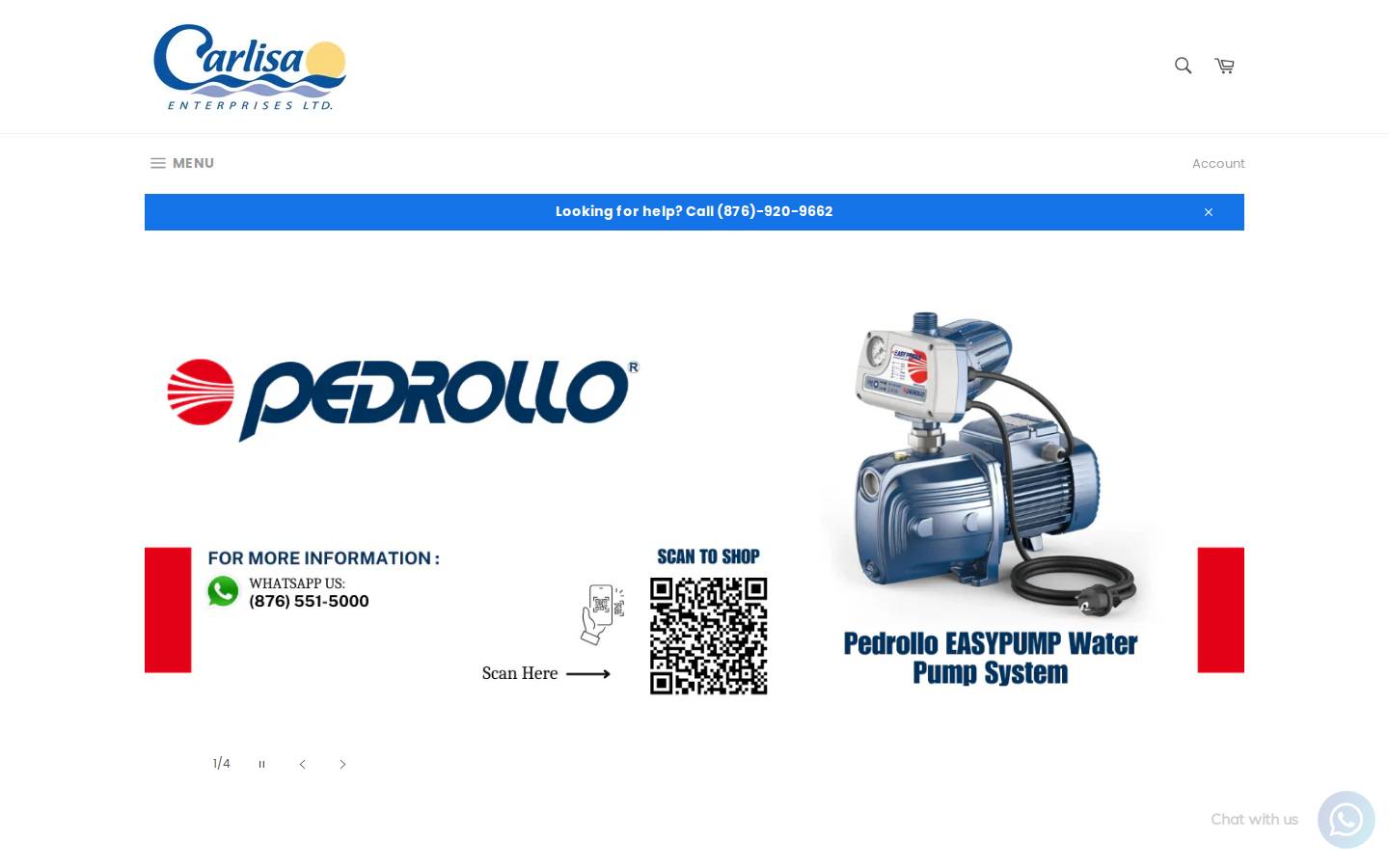 carlisaenterprises.com homepage screenshot