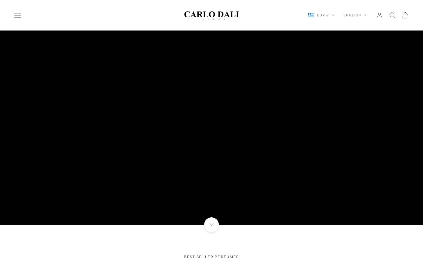 carlodali.com homepage screenshot