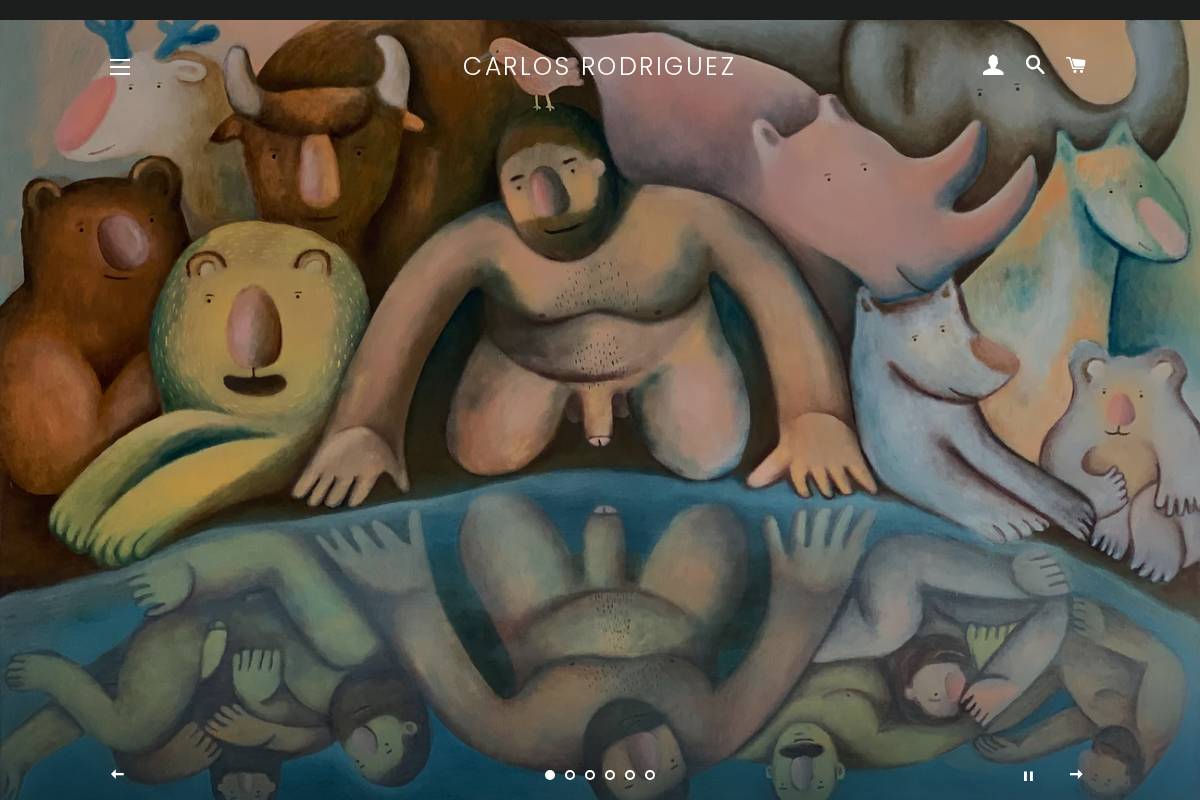 carlosrodriguezstudio.com homepage screenshot