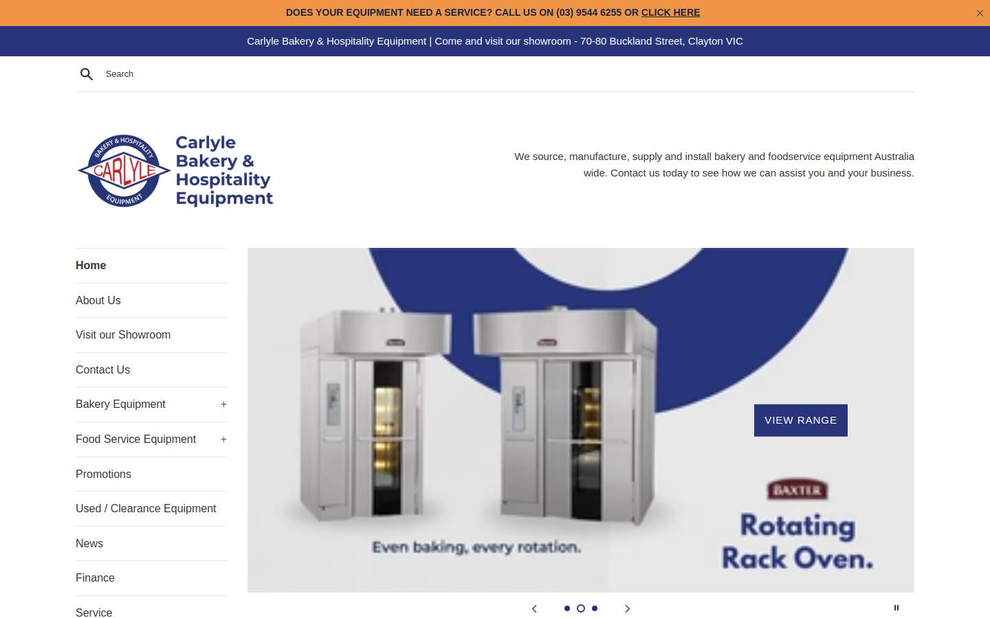 carlyleeng.com.au homepage screenshot