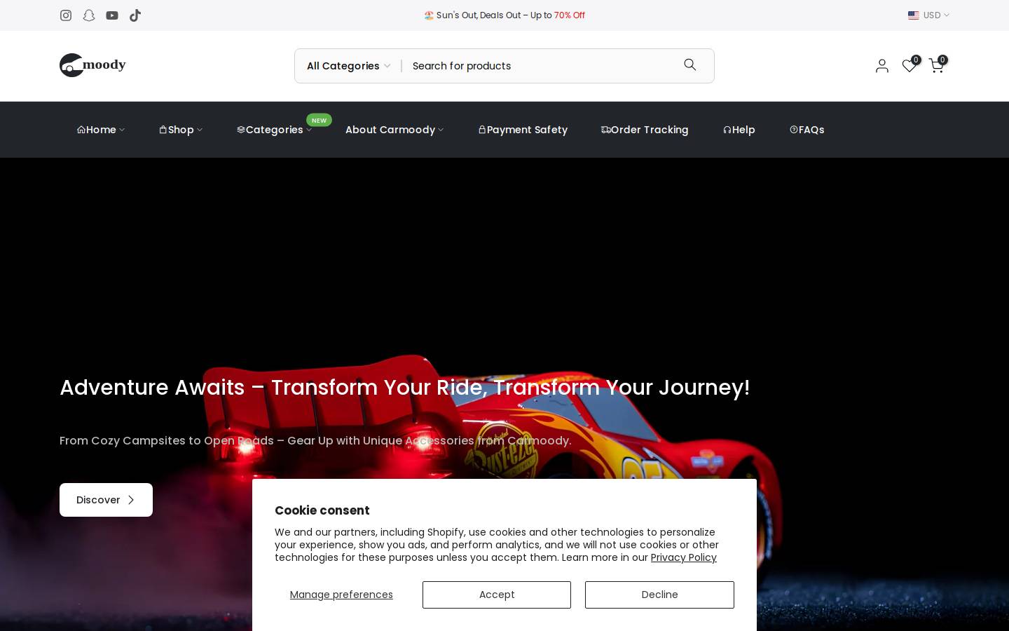 carmoody.com homepage screenshot