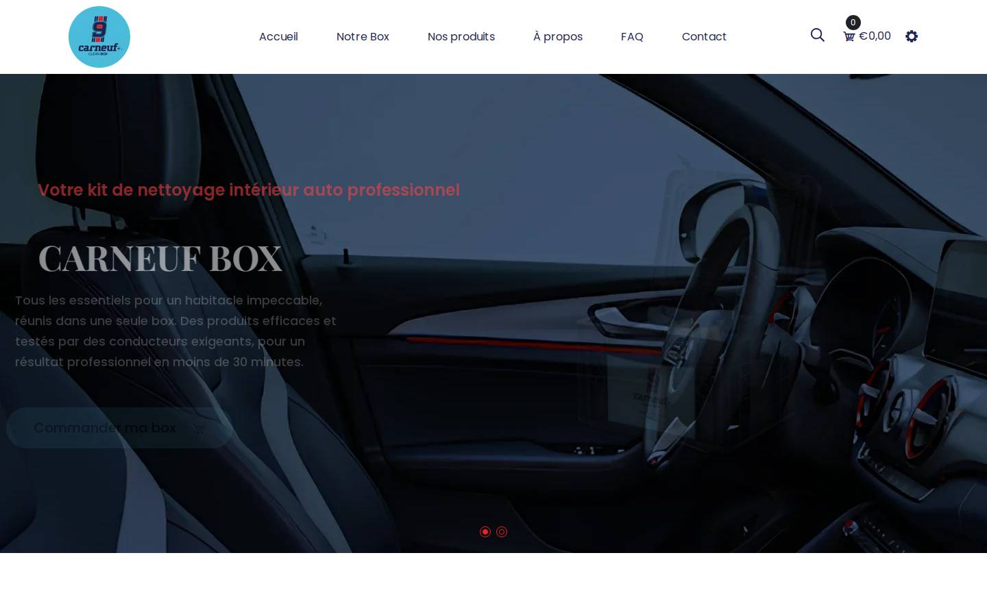 carneuf.fr homepage screenshot