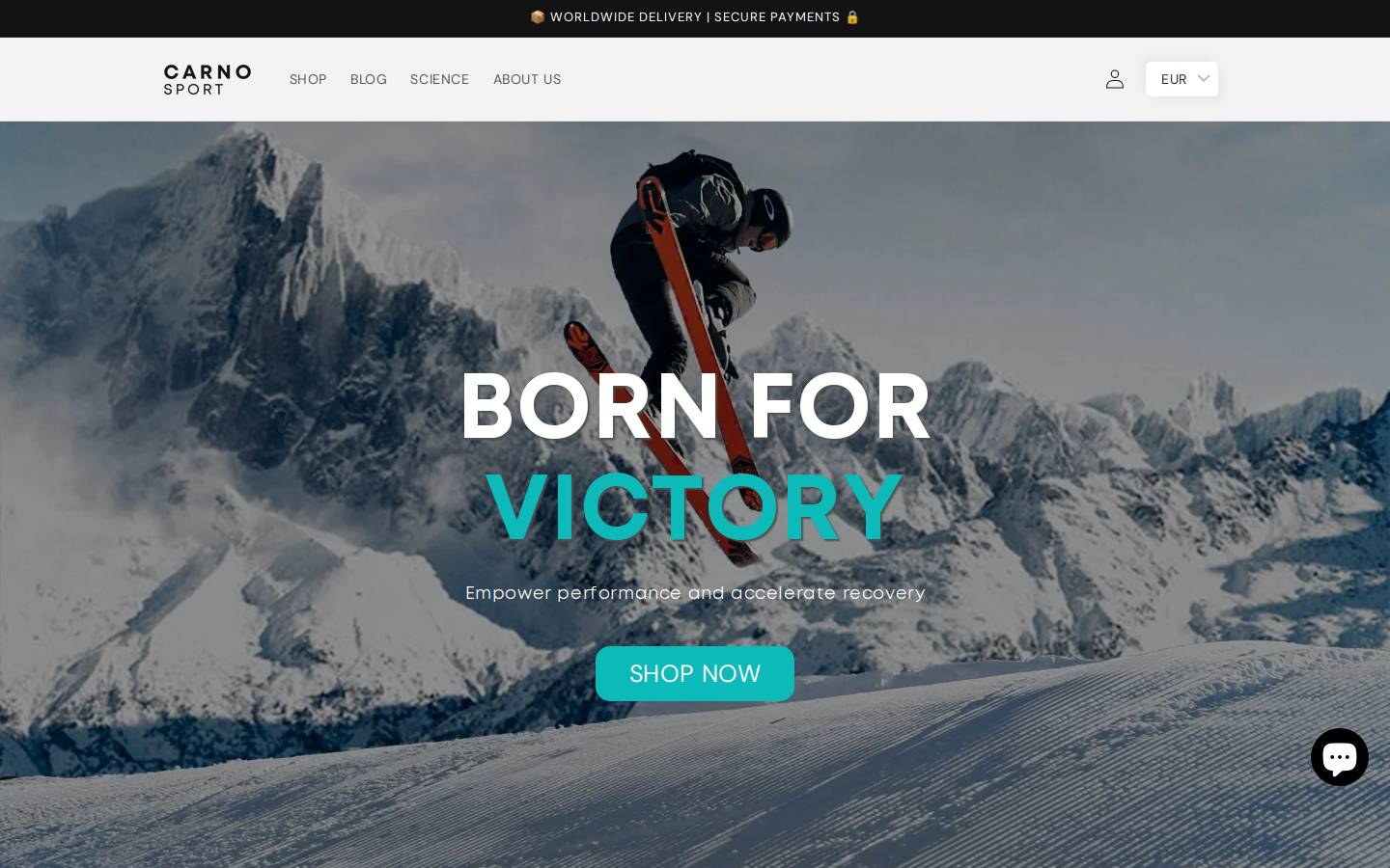 carnosport.com homepage screenshot