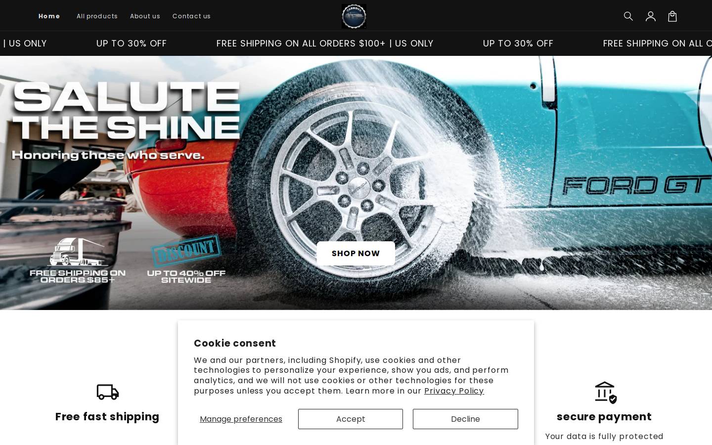 carnova.website homepage screenshot