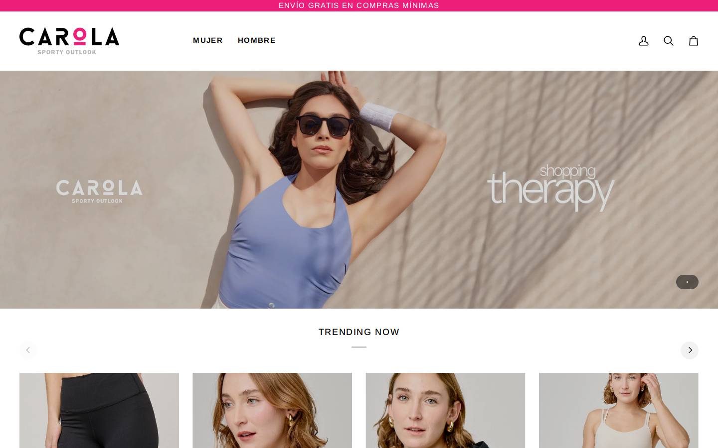 carola.shop homepage screenshot