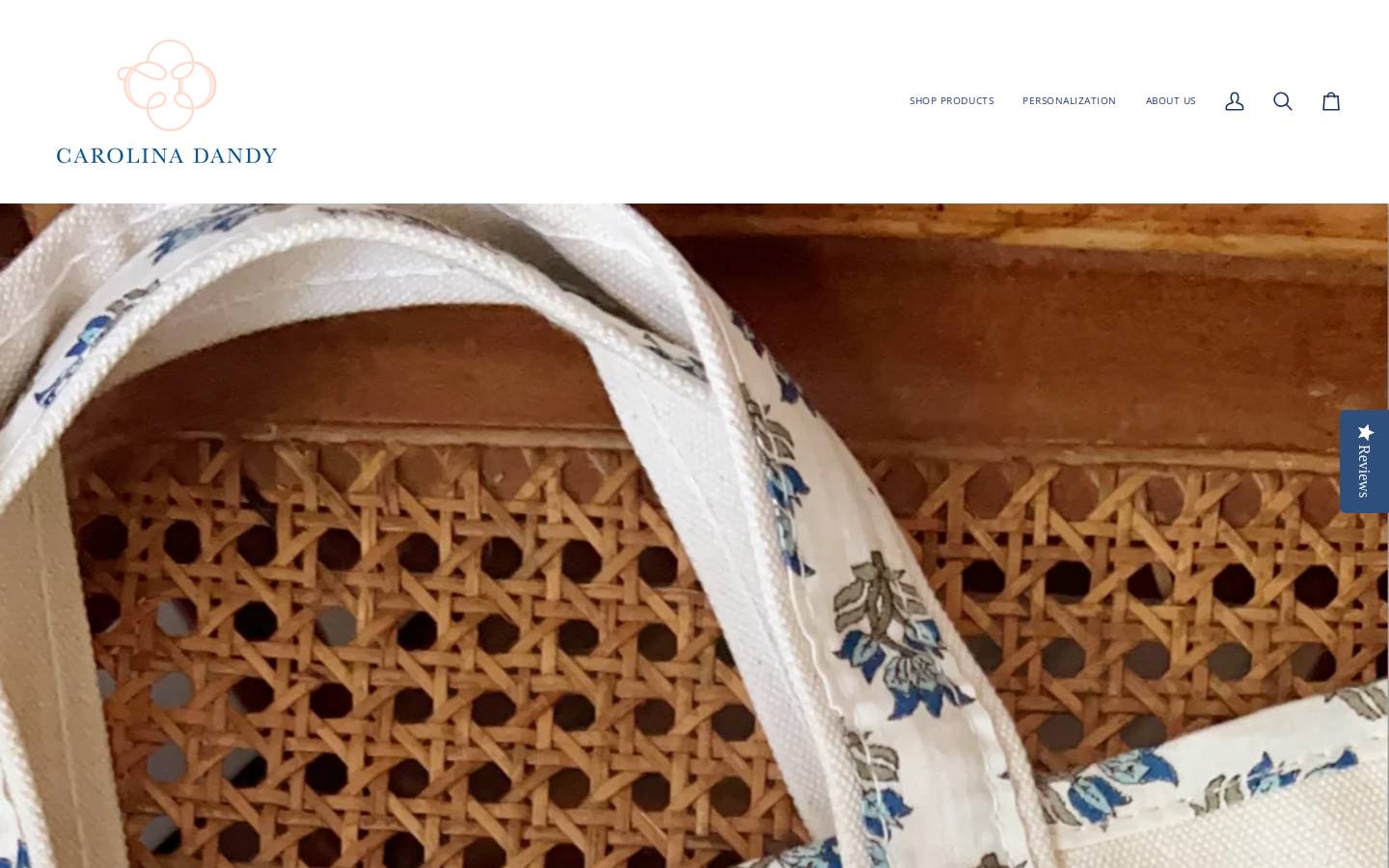 carolinadandy.com homepage screenshot