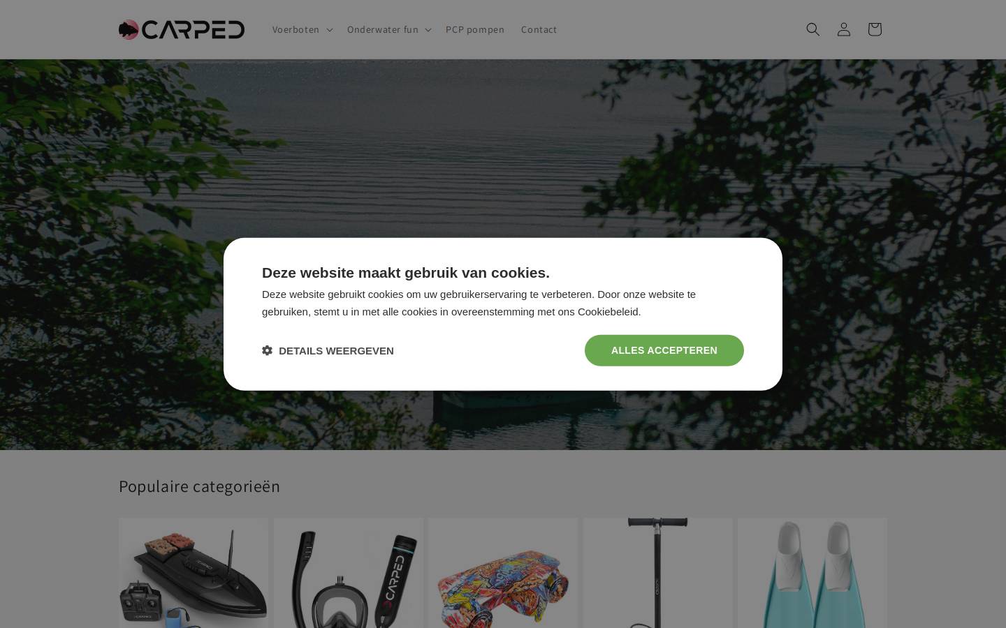 CARPED homepage screenshot
