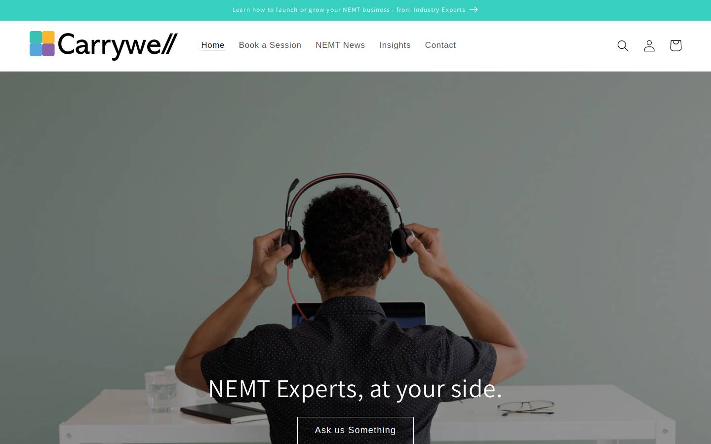 carrywell-consulting.com homepage screenshot