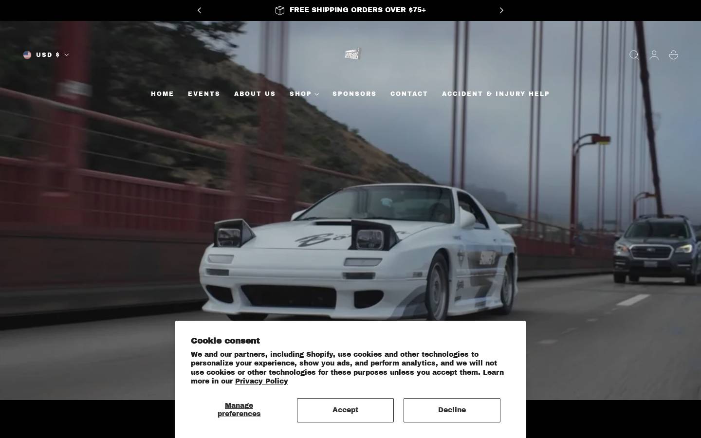 carsncoffeeriverside.com homepage screenshot