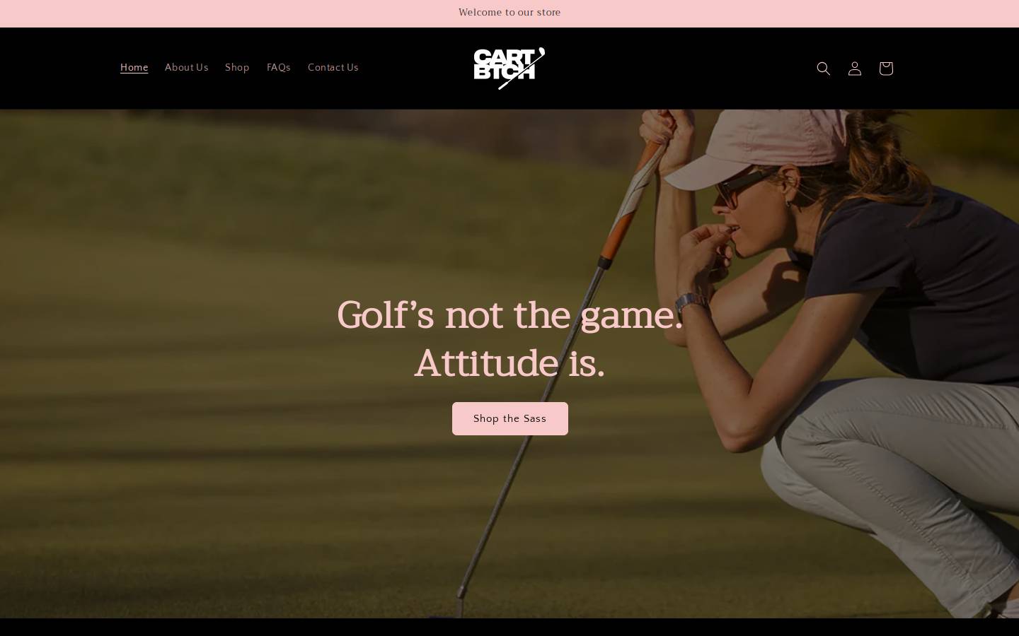 cartbitch.com homepage screenshot