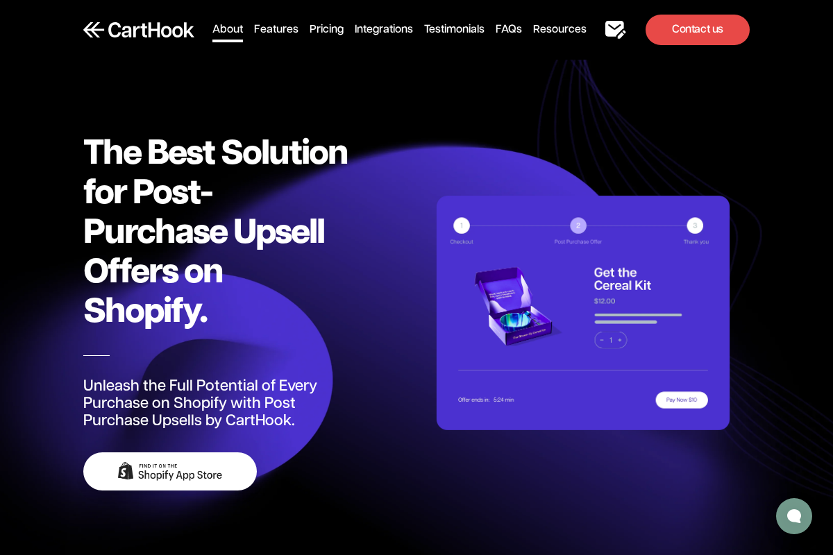 carthook-web homepage screenshot