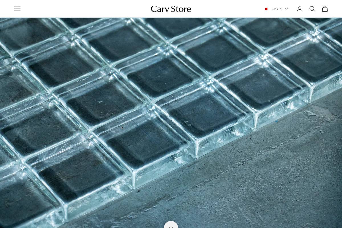 carvstore.com homepage screenshot