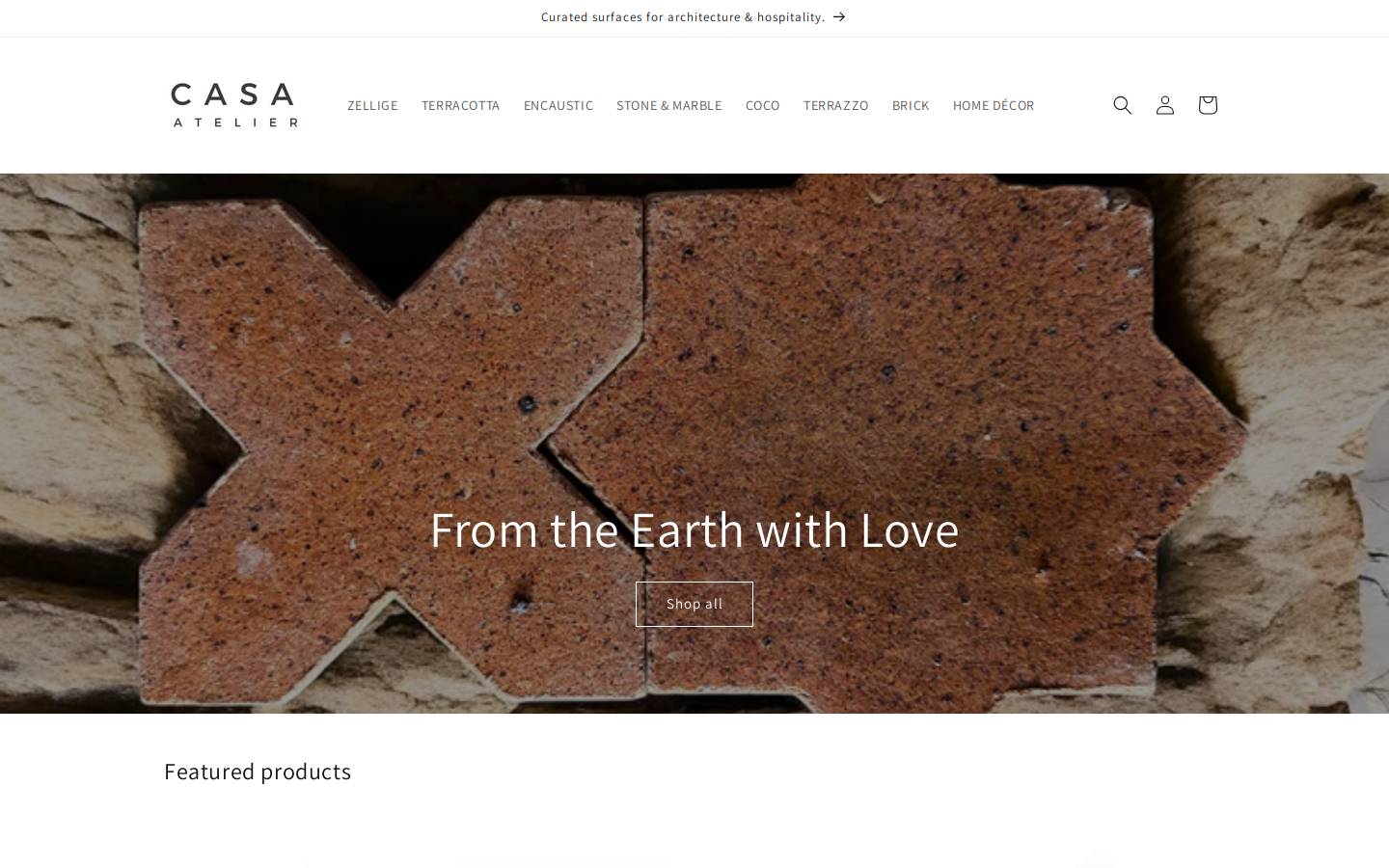 casa-intl.com homepage screenshot