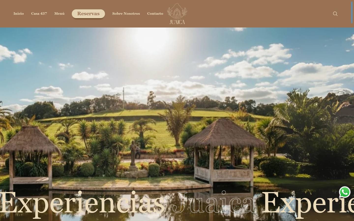 casa437.com homepage screenshot