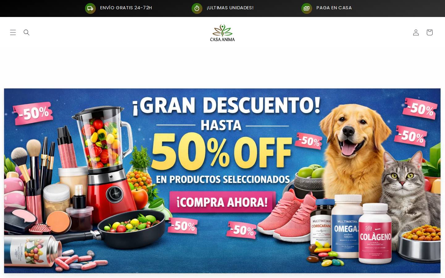 casaanima.shop homepage screenshot