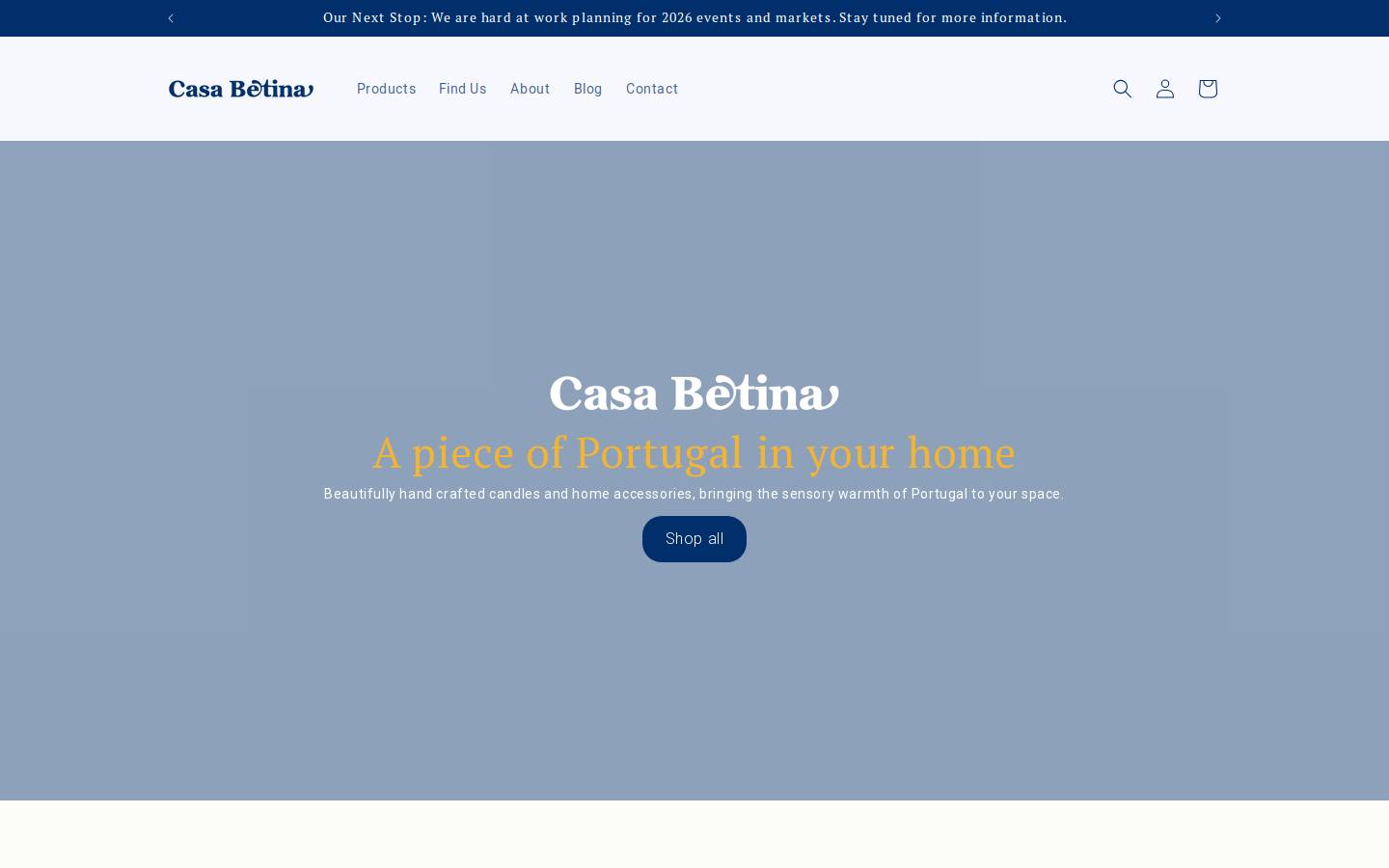 casabetina.com homepage screenshot