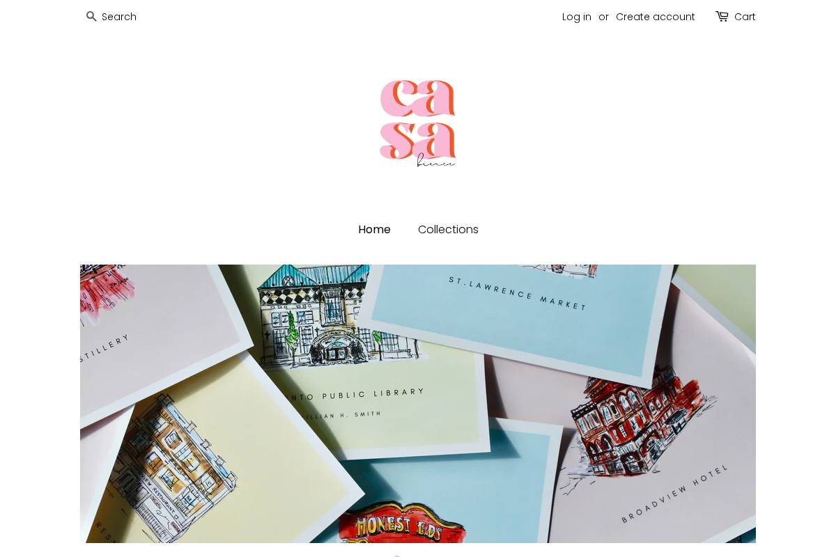 casabianca-art.com homepage screenshot