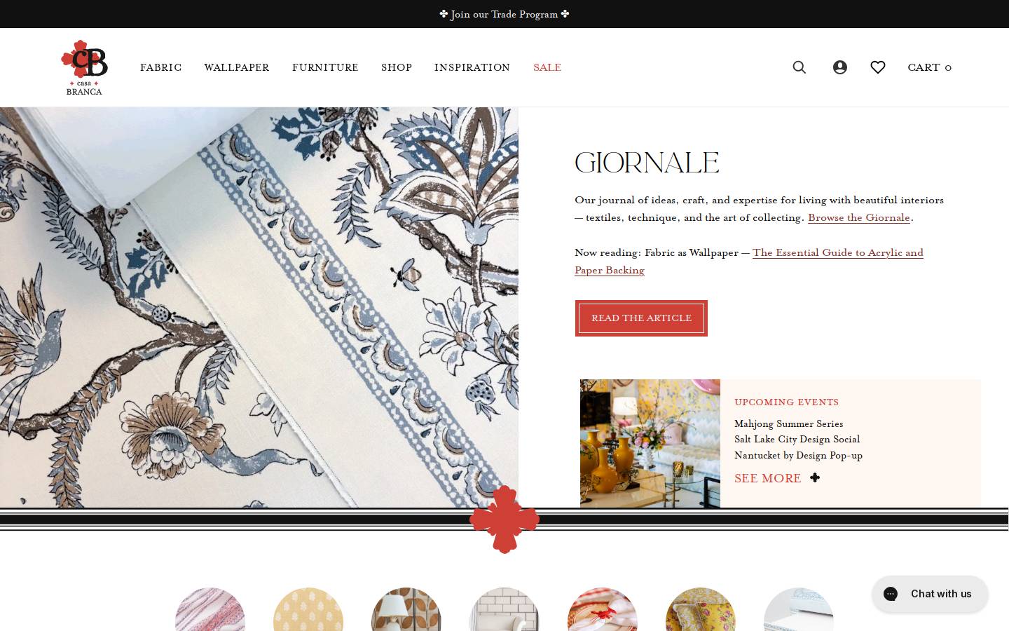 casabranca.com homepage screenshot