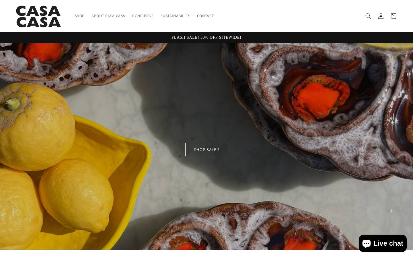 casacasa.com.au homepage screenshot