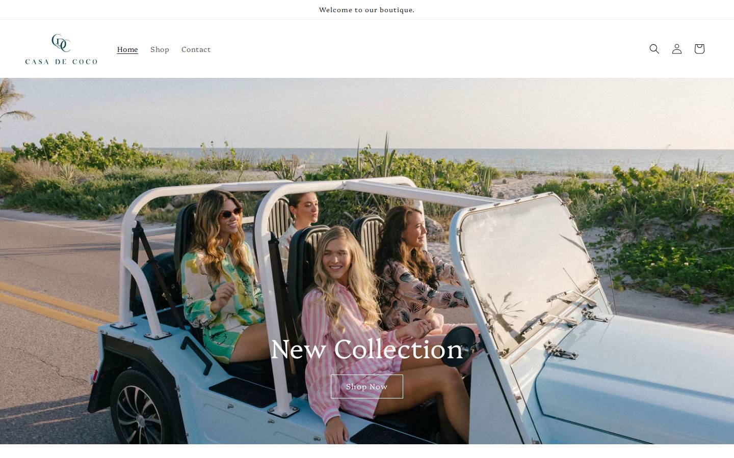 casadecoco.us homepage screenshot