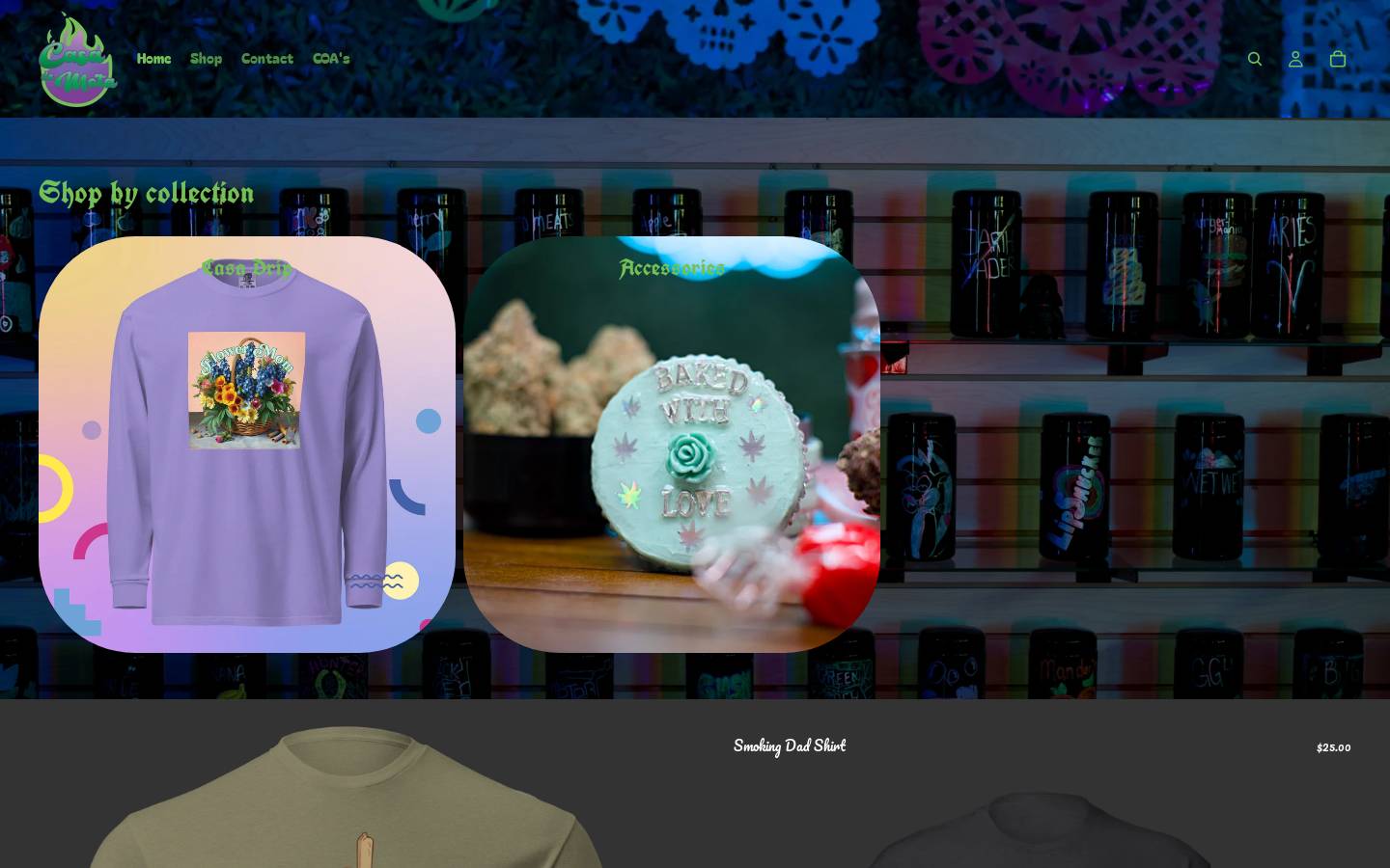 casademotashop.com homepage screenshot