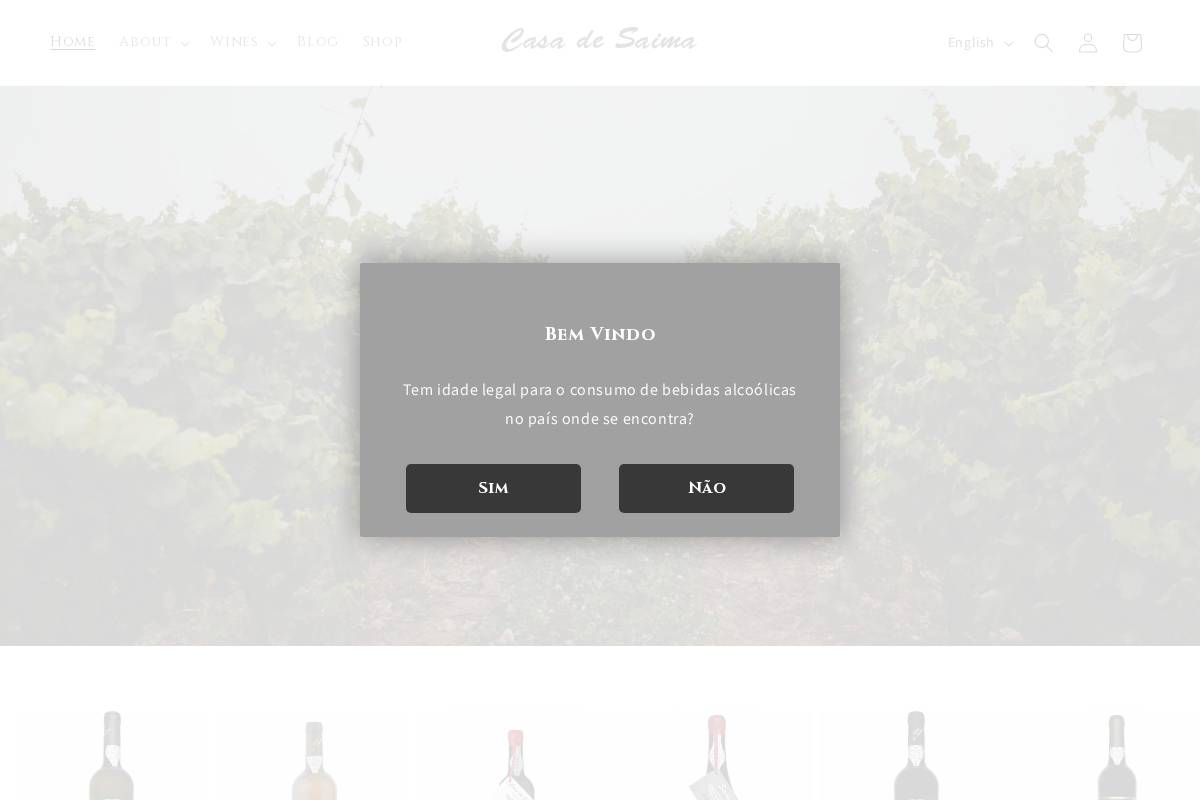 casadesaima.com homepage screenshot