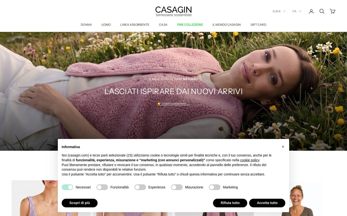 CasaGIN homepage screenshot
