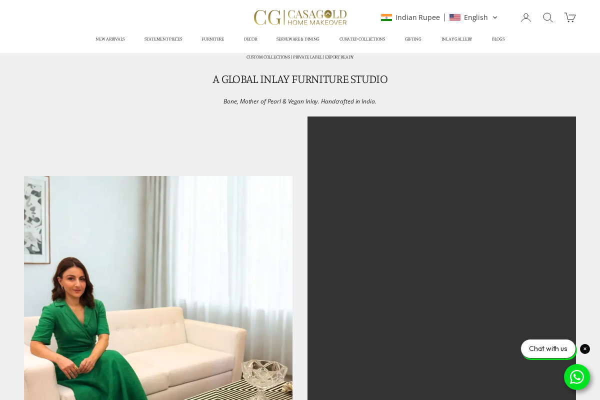 CasaGold homepage screenshot