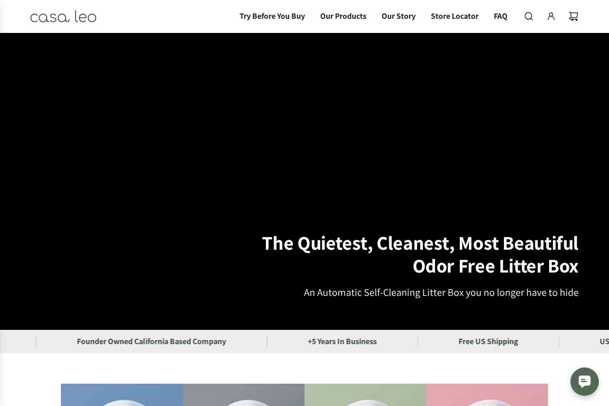 Casaleopet homepage screenshot