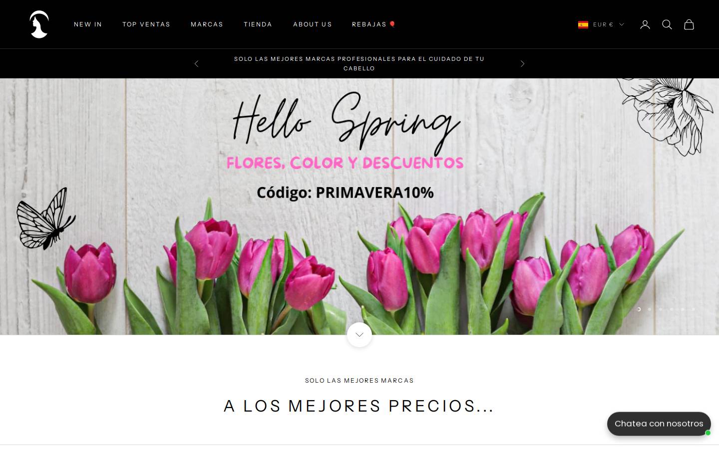 casamartabeautyshop.com homepage screenshot