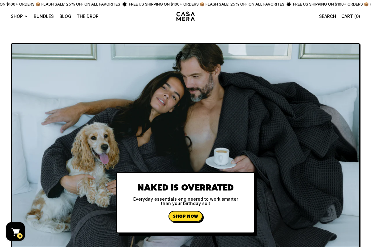 casamera.com homepage screenshot